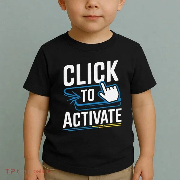 Click Here To Activate Your Inner Nerd Geeks Toddler T-Shirt