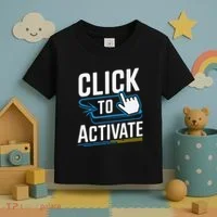 Click Here To Activate Your Inner Nerd Geeks Toddler T-Shirt thumb 3