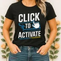 Click Here To Activate Your Inner Nerd Geeks Women's T-Shirt thumb 2