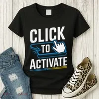 Click Here To Activate Your Inner Nerd Geeks Women's T-Shirt thumb 3