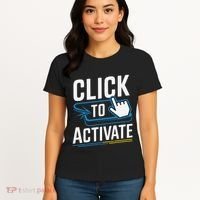 Click Here To Activate Your Inner Nerd Geeks Women's T-Shirt thumb 4