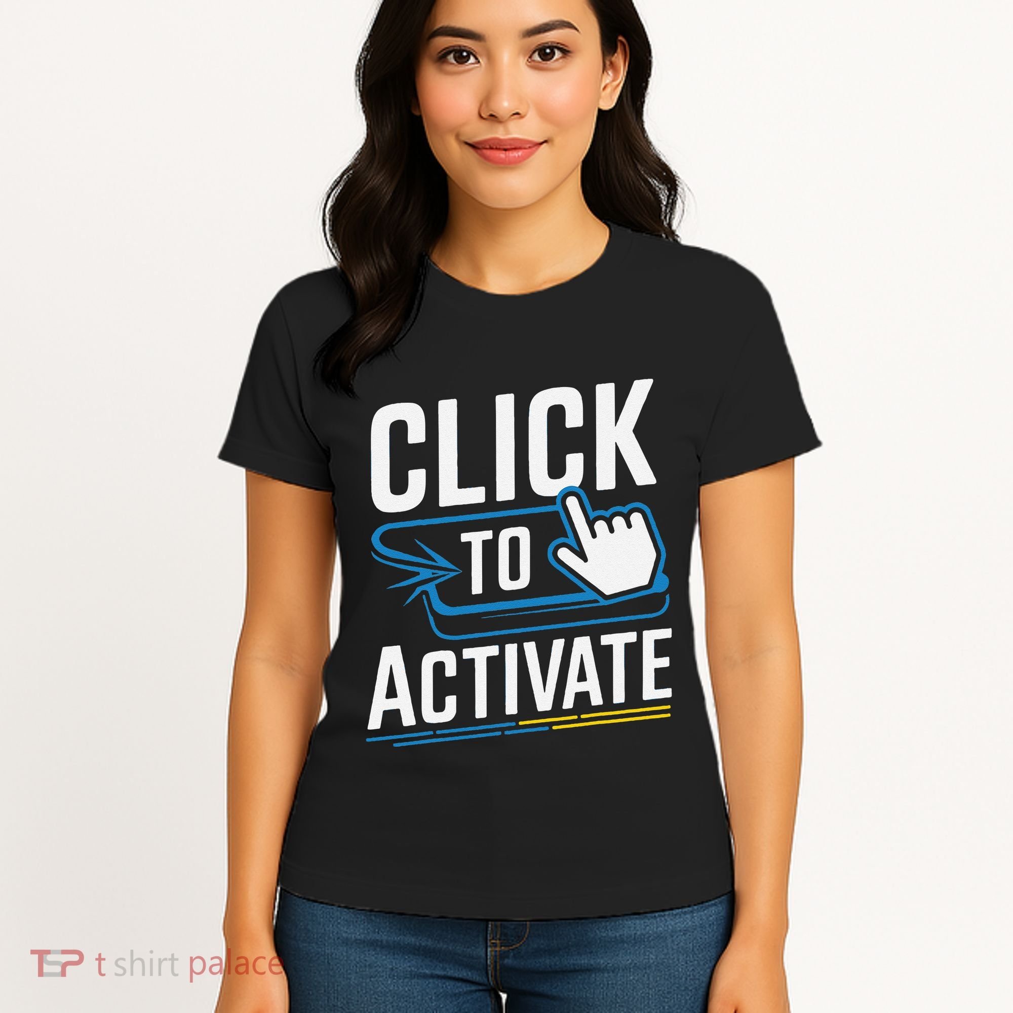 Click Here To Activate Your Inner Nerd Geeks Women's T-Shirt