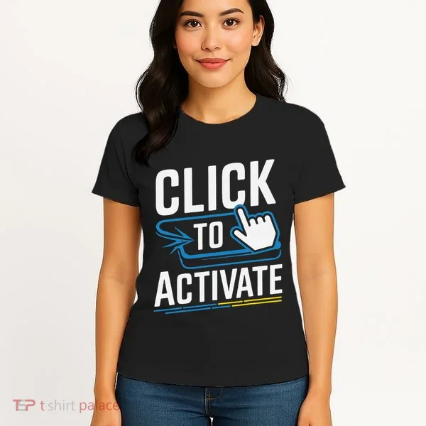 Click Here To Activate Your Inner Nerd Geeks Women's T-Shirt