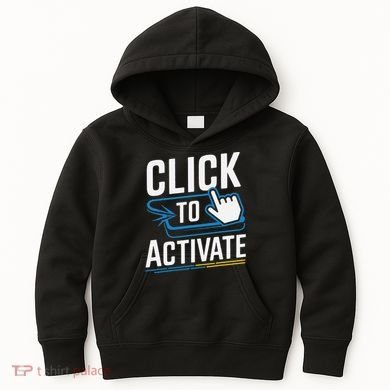 Click Here To Activate Your Inner Nerd Geeks Kids Hoodie