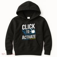 Click Here To Activate Your Inner Nerd Geeks Kids Hoodie thumb 0