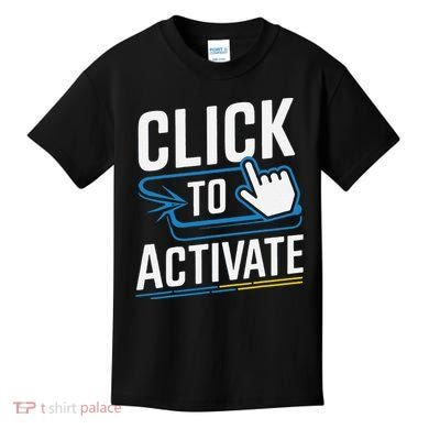 Click Here To Activate Your Inner Nerd Geeks Kids T-Shirt