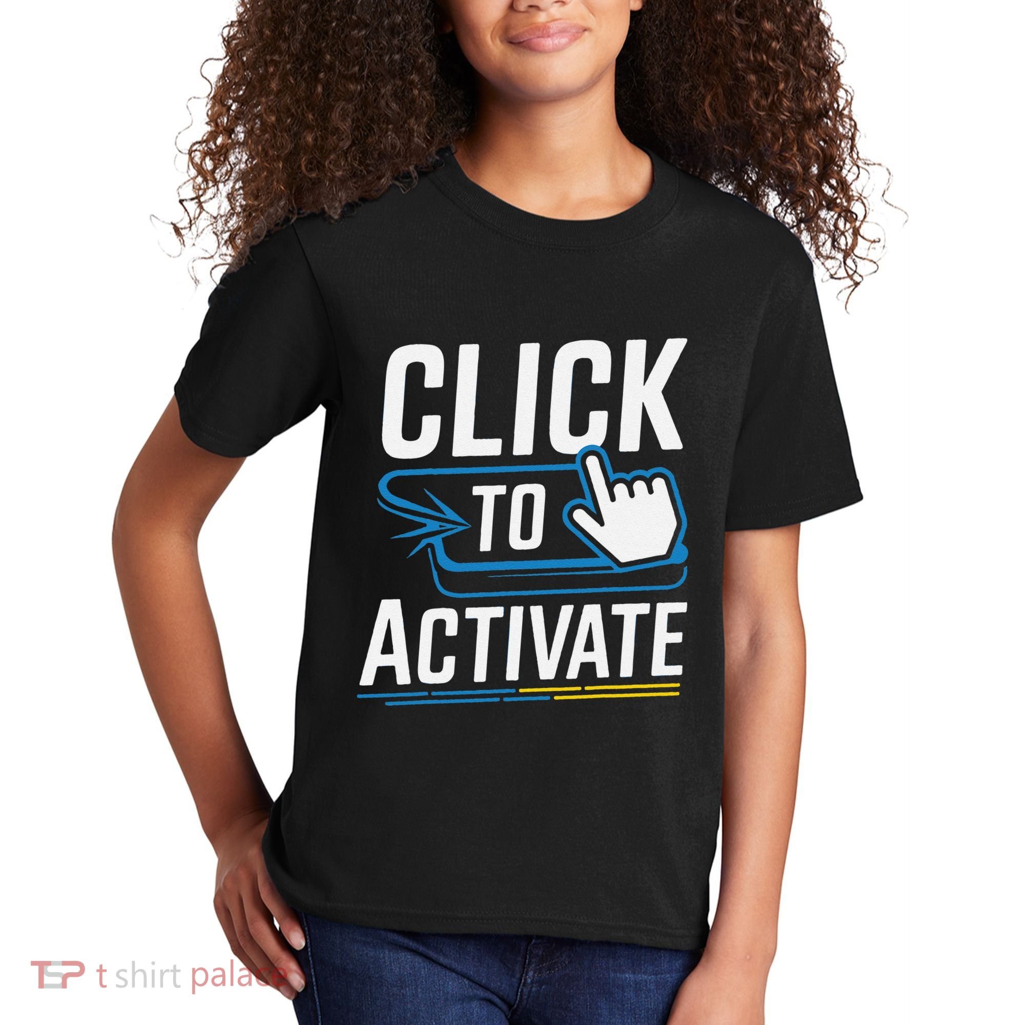 Click Here To Activate Your Inner Nerd Geeks Kids T-Shirt