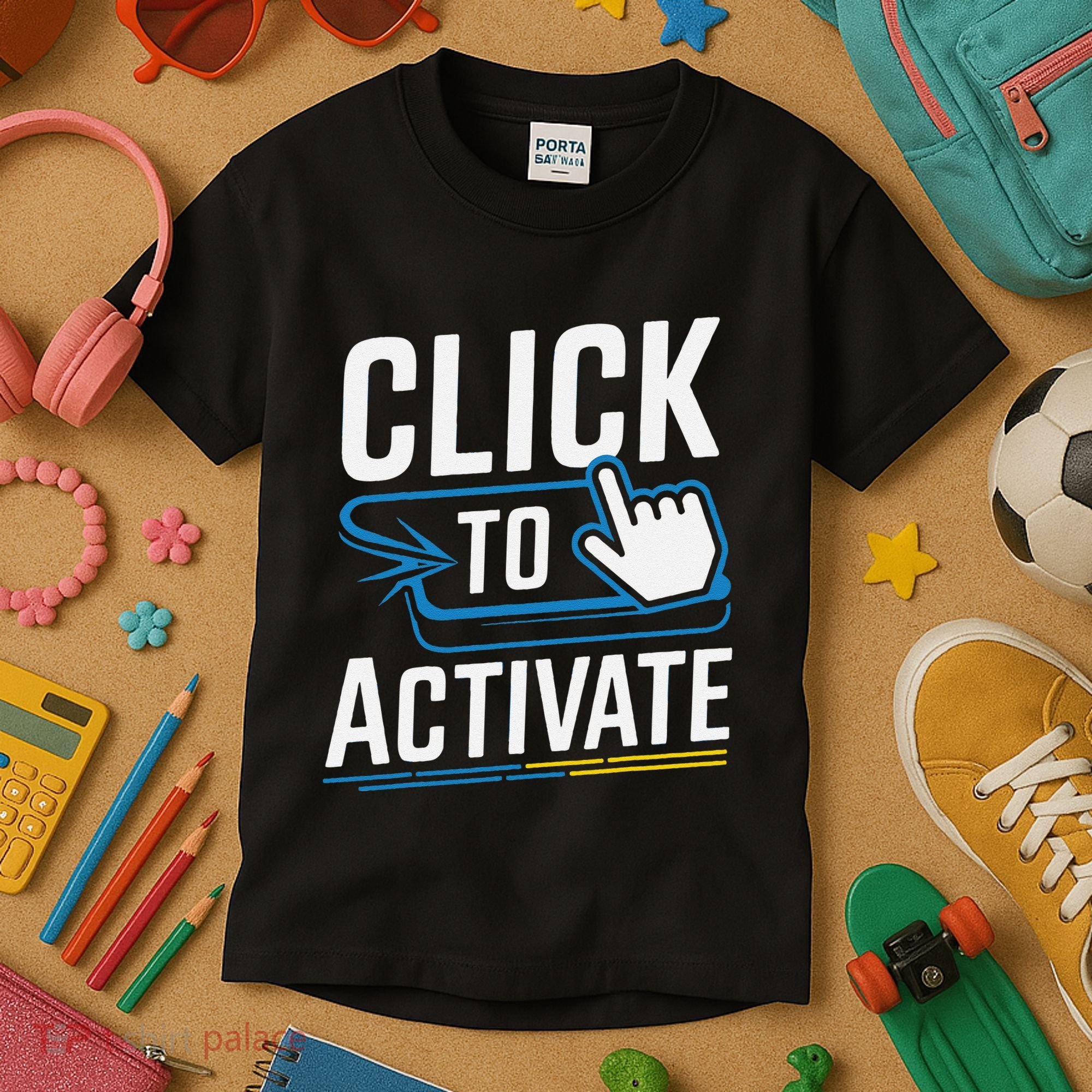 Click Here To Activate Your Inner Nerd Geeks Kids T-Shirt