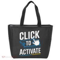 Click Here To Activate Your Inner Nerd Geeks Tote Bag thumb 0