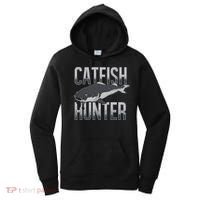 Catfish Hunter Tournament Fishing Fisherman Women's Hoodie thumb 0