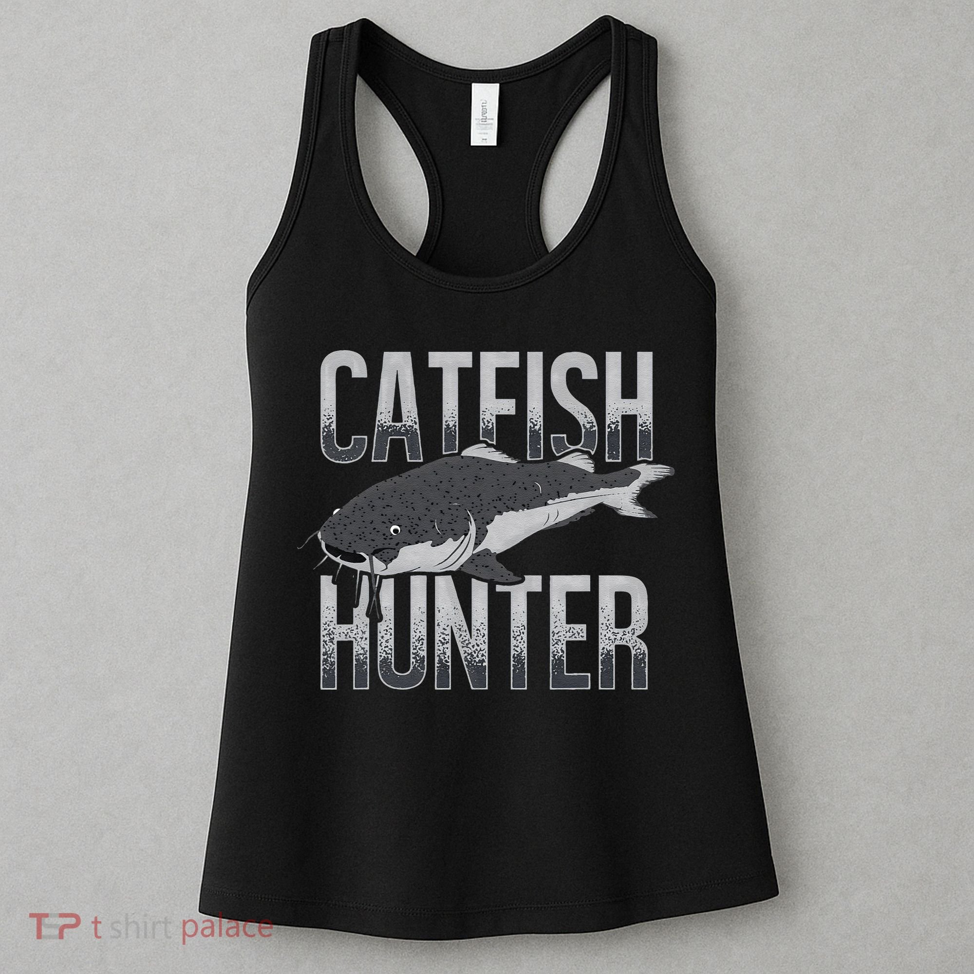 Catfish Hunter Tournament Fishing Fisherman Women's Tank Top