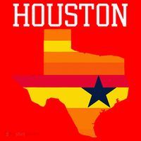 Classic Houston Texas Souvenir Santa Hat thumb 1