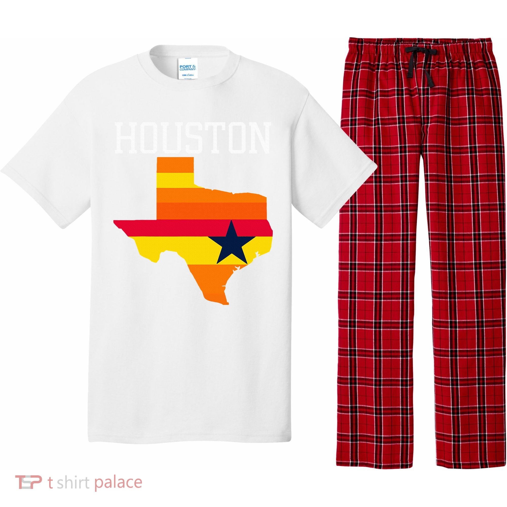 Classic Houston Texas Souvenir Pajama Set
