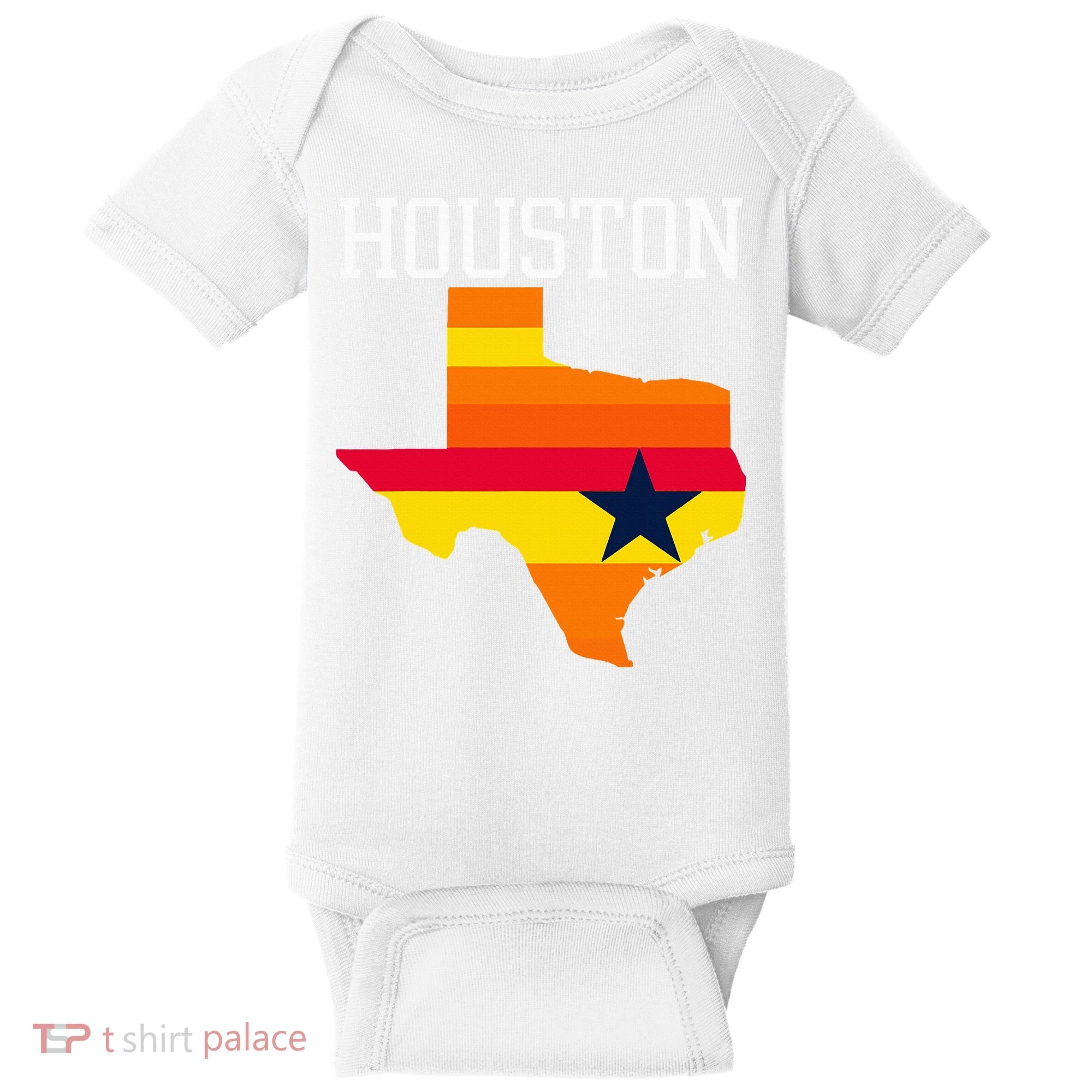 Classic Houston Texas Souvenir Baby Bodysuit
