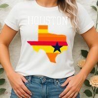 Classic Houston Texas Souvenir Women's T-Shirt thumb 2