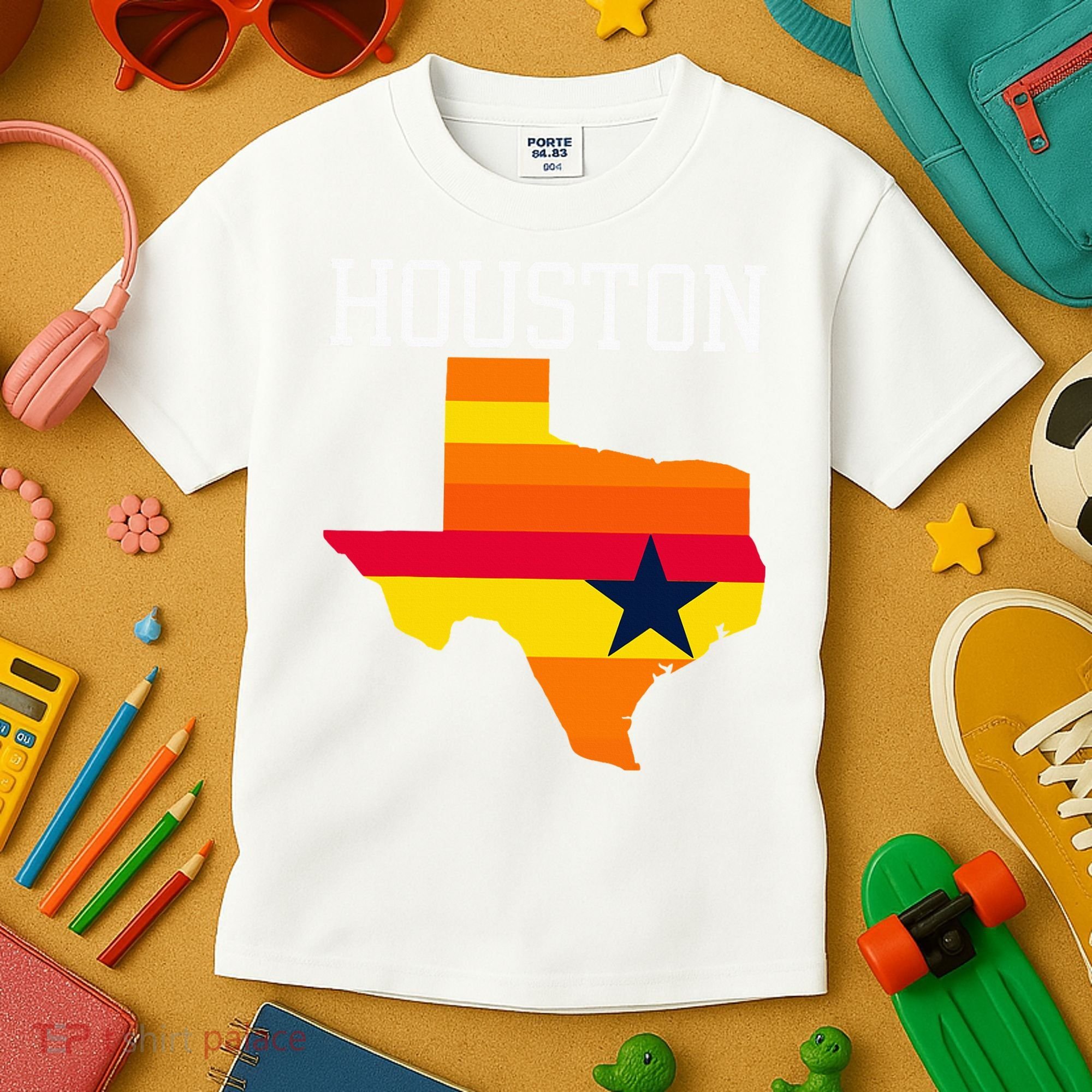 Classic Houston Texas Souvenir Kids T-Shirt