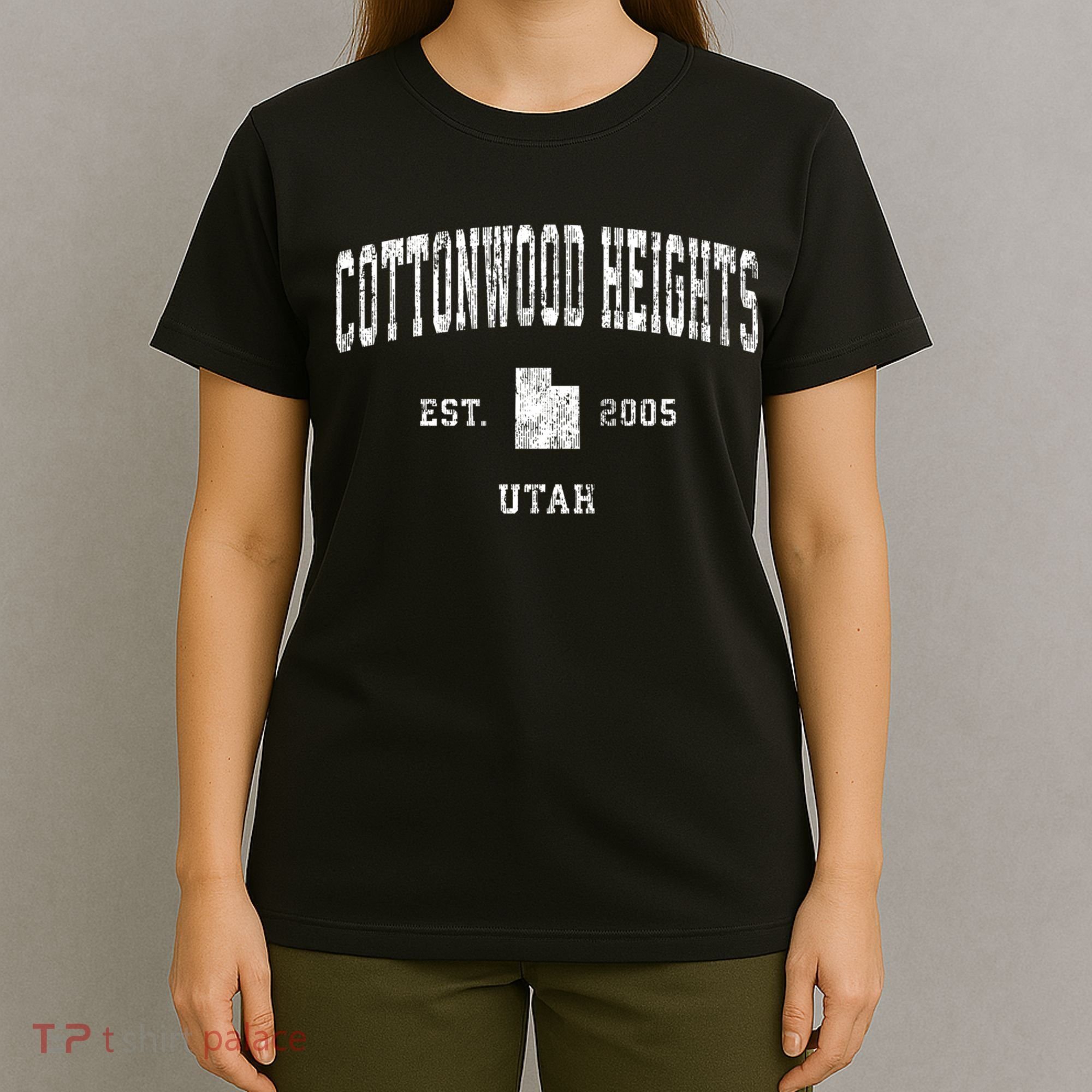 Cottonwood Heights Utah Ut Vintage Sports T-Shirt