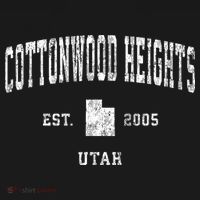 Cottonwood Heights Utah Ut Vintage Sports T-Shirt thumb 7