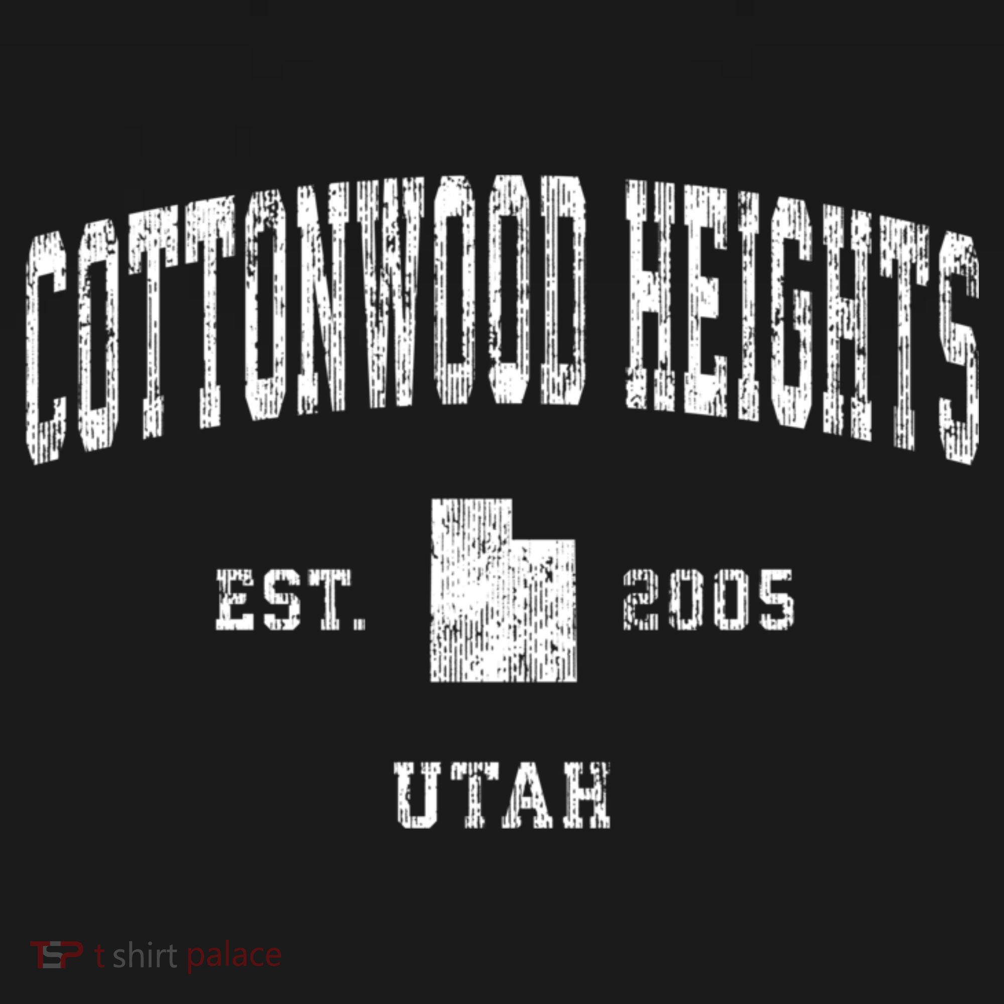 Cottonwood Heights Utah Ut Vintage Sports T-Shirt