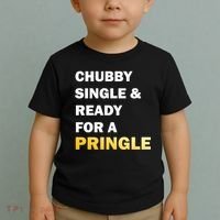Chubby Single & Ready For A Pringle Toddler T-Shirt thumb 2