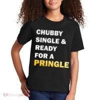 Chubby Single & Ready For A Pringle Kids T-Shirt thumb 2