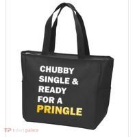 Chubby Single & Ready For A Pringle Tote Bag thumb 3