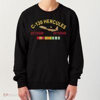 C130 Hercules Vietnam War C 130 Vietnam Veteran Women's Sweatshirt thumb 0