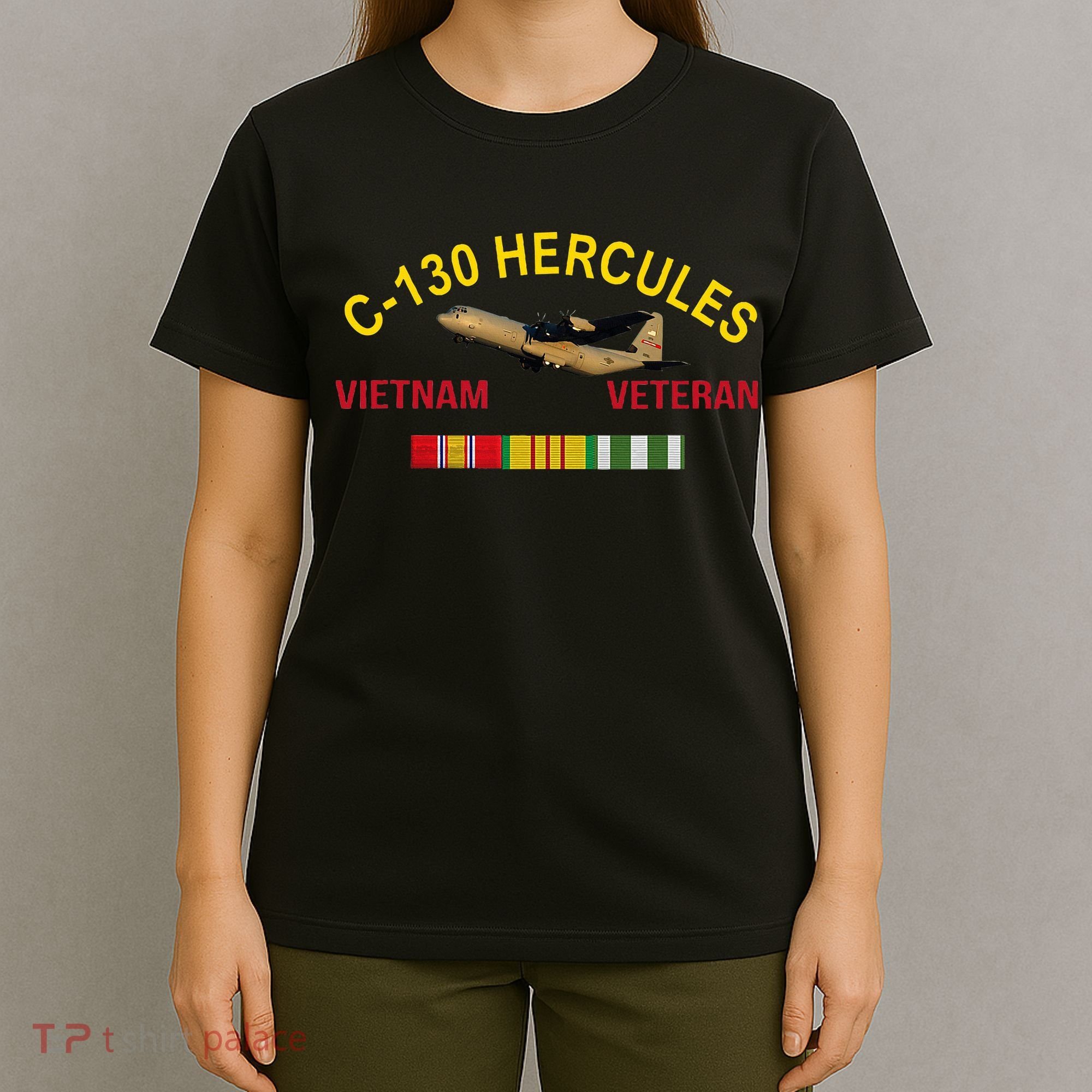 C130 Hercules Vietnam War C 130 Vietnam Veteran T-Shirt