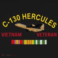 C130 Hercules Vietnam War C 130 Vietnam Veteran Women's Hoodie thumb 2