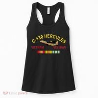 C130 Hercules Vietnam War C 130 Vietnam Veteran Women's Tank Top thumb 0