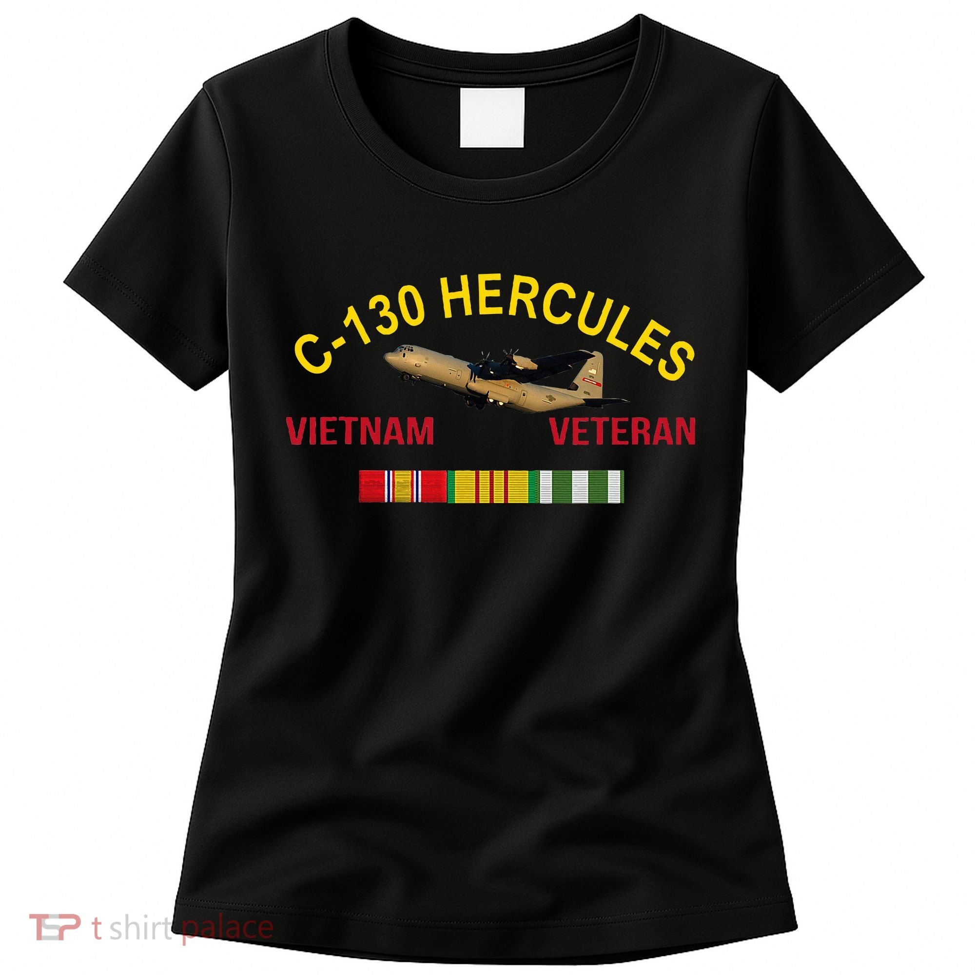 C130 Hercules Vietnam War C 130 Vietnam Veteran Women's T-Shirt