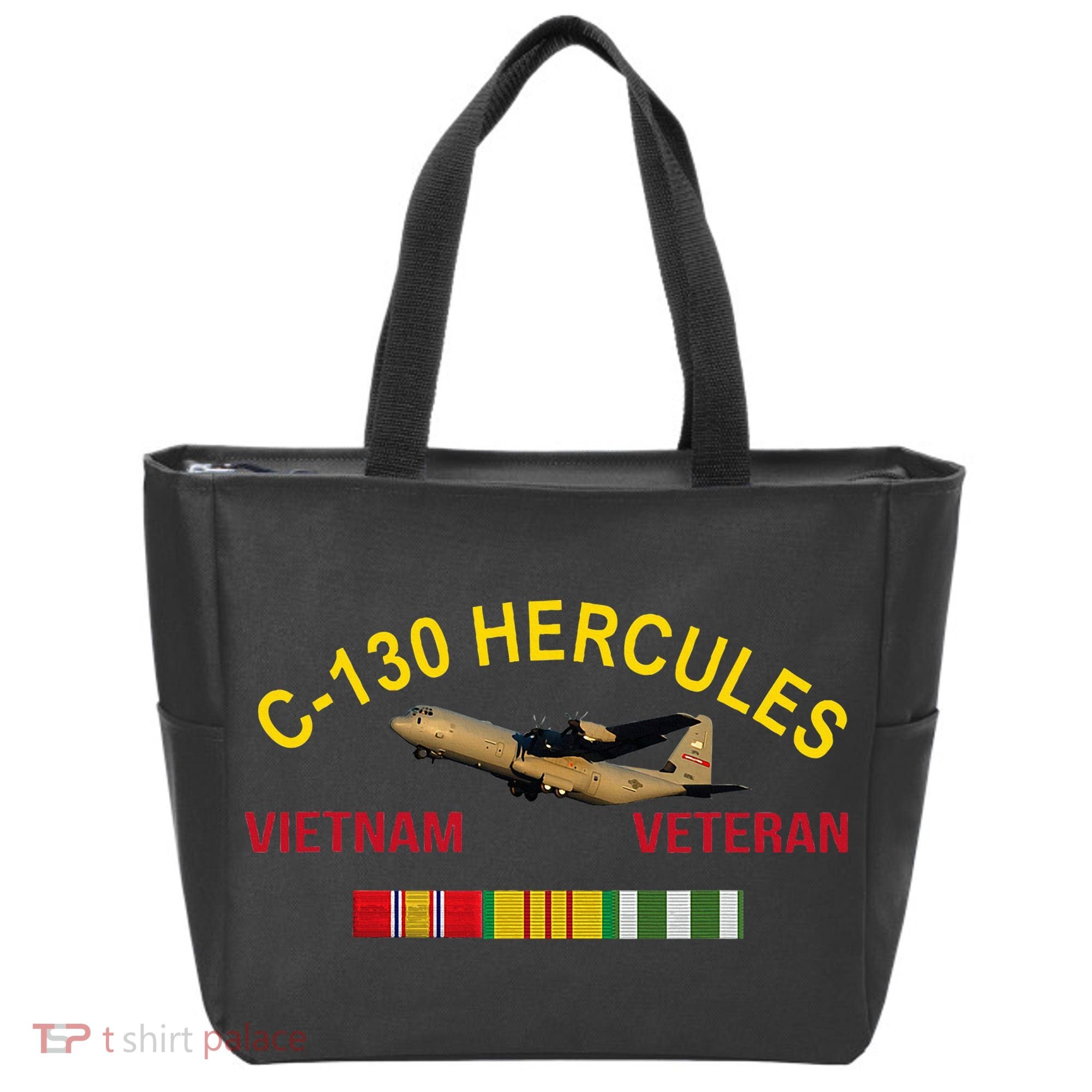 C130 Hercules Vietnam War C 130 Vietnam Veteran Tote Bag