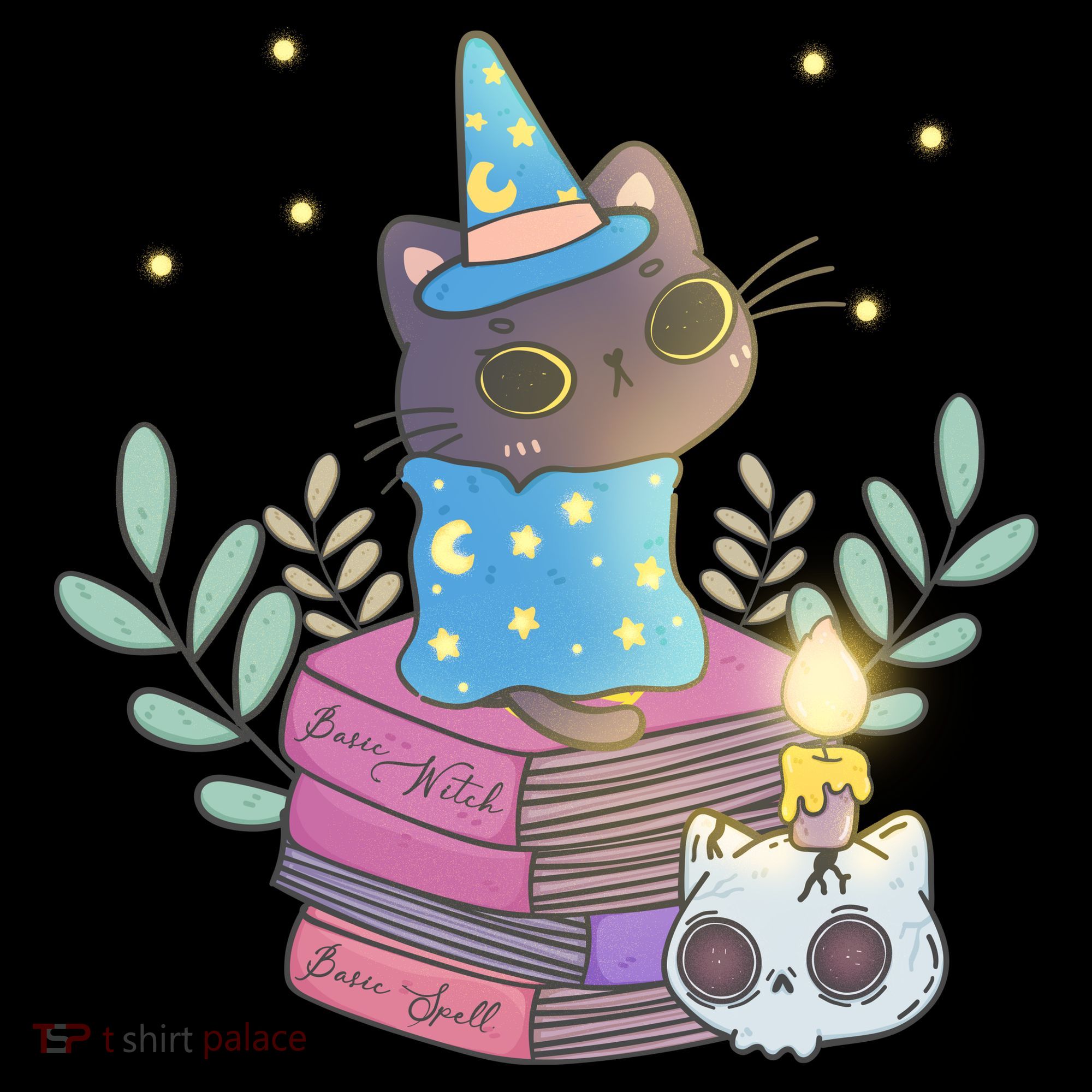Cute Halloween Witch Cat Backpack