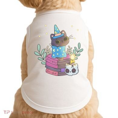 Cute Halloween Witch Cat Doggie Tank