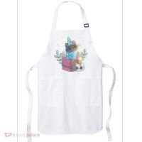 Cute Halloween Witch Cat Apron thumb 0
