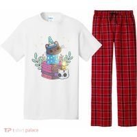 Cute Halloween Witch Cat Pajama Set thumb 0