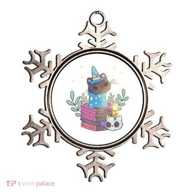 Cute Halloween Witch Cat Ornament