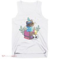 Cute Halloween Witch Cat Tank Top thumb 0