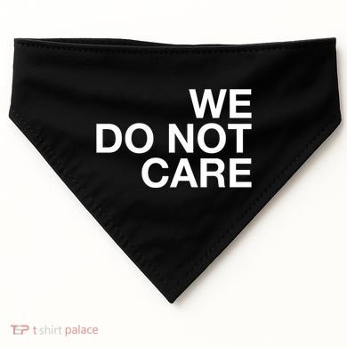 Cam Heyward We Do Not Care USA-Made Doggie Bandana
