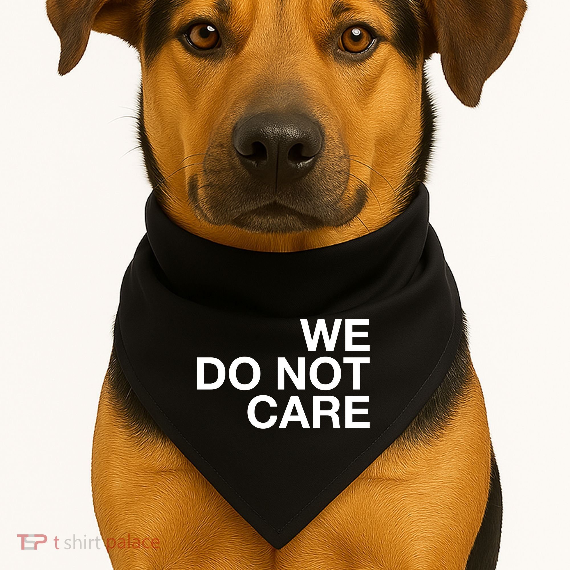 Cam Heyward We Do Not Care USA-Made Doggie Bandana