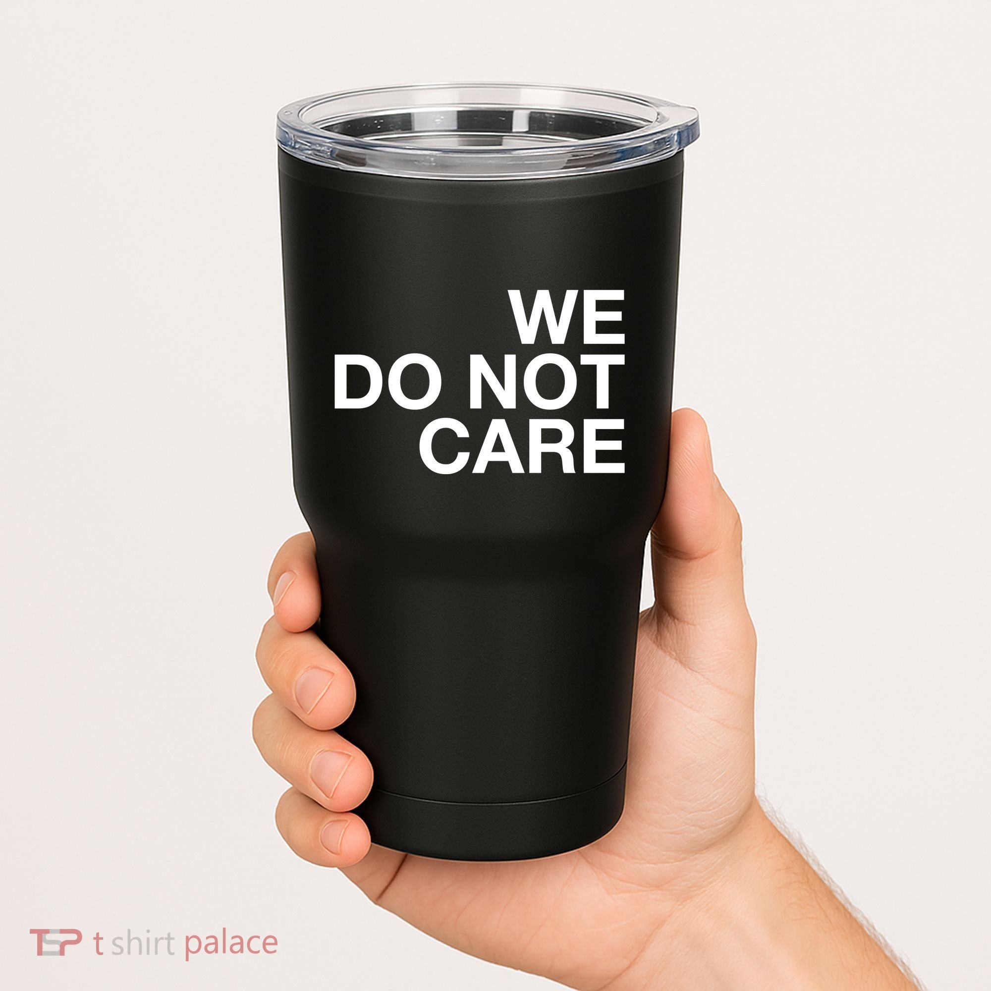 Cam Heyward We Do Not Care Tumbler