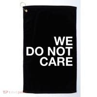 Cam Heyward We Do Not Care Golf Towel thumb 0