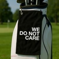 Cam Heyward We Do Not Care Golf Towel thumb 2