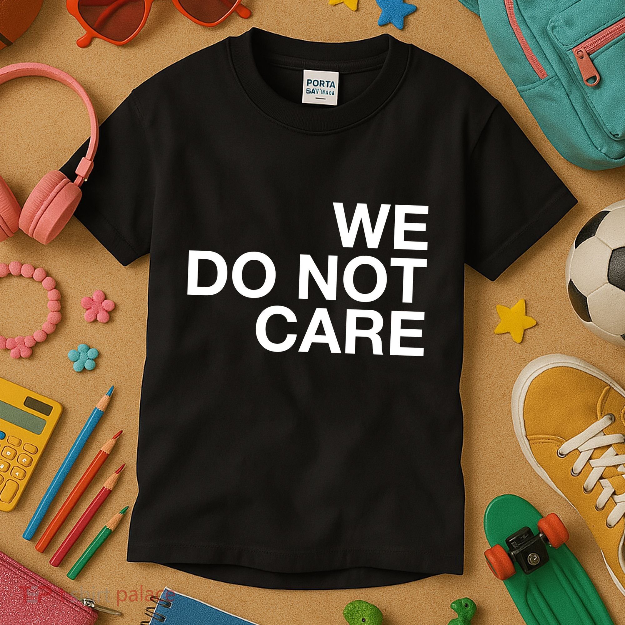 Cam Heyward We Do Not Care Kids T-Shirt