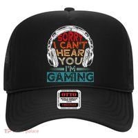 Can't Hear You I'm Gaming Gamer Assertion Gift Idea Hat thumb 0