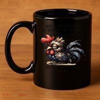 Chicken Have You Ever Looked At Someone And Thought Shut 11oz C Handle Ceramic Mug thumb 4