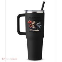 Chicken Have You Ever Looked At Someone And Thought Shut 40oz Vacuum Insulated Stainless Steel Travel Tumbler thumb 2