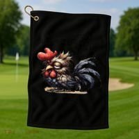 Chicken Have You Ever Looked At Someone And Thought Shut Golf Towel thumb 1