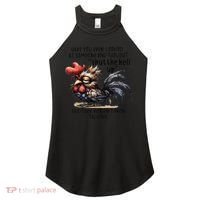 Chicken Have You Ever Looked At Someone And Thought Shut Women's Perfect Tri Rocker Tank thumb 0