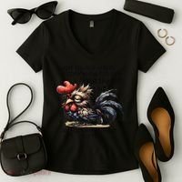 Chicken Have You Ever Looked At Someone And Thought Shut Women's V-Neck T-Shirt thumb 2